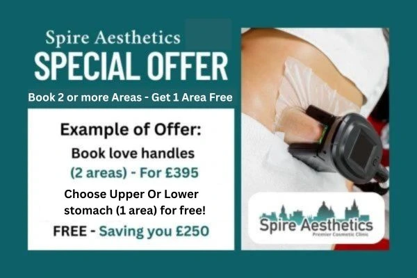 Fat Freezing Promotion Bordesley from Spire Aesthetics - Book Today!