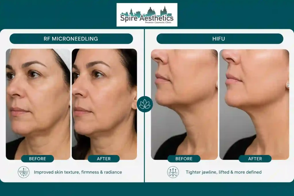 Can RF Microneedling and HIFU Be Combined Bordesley?